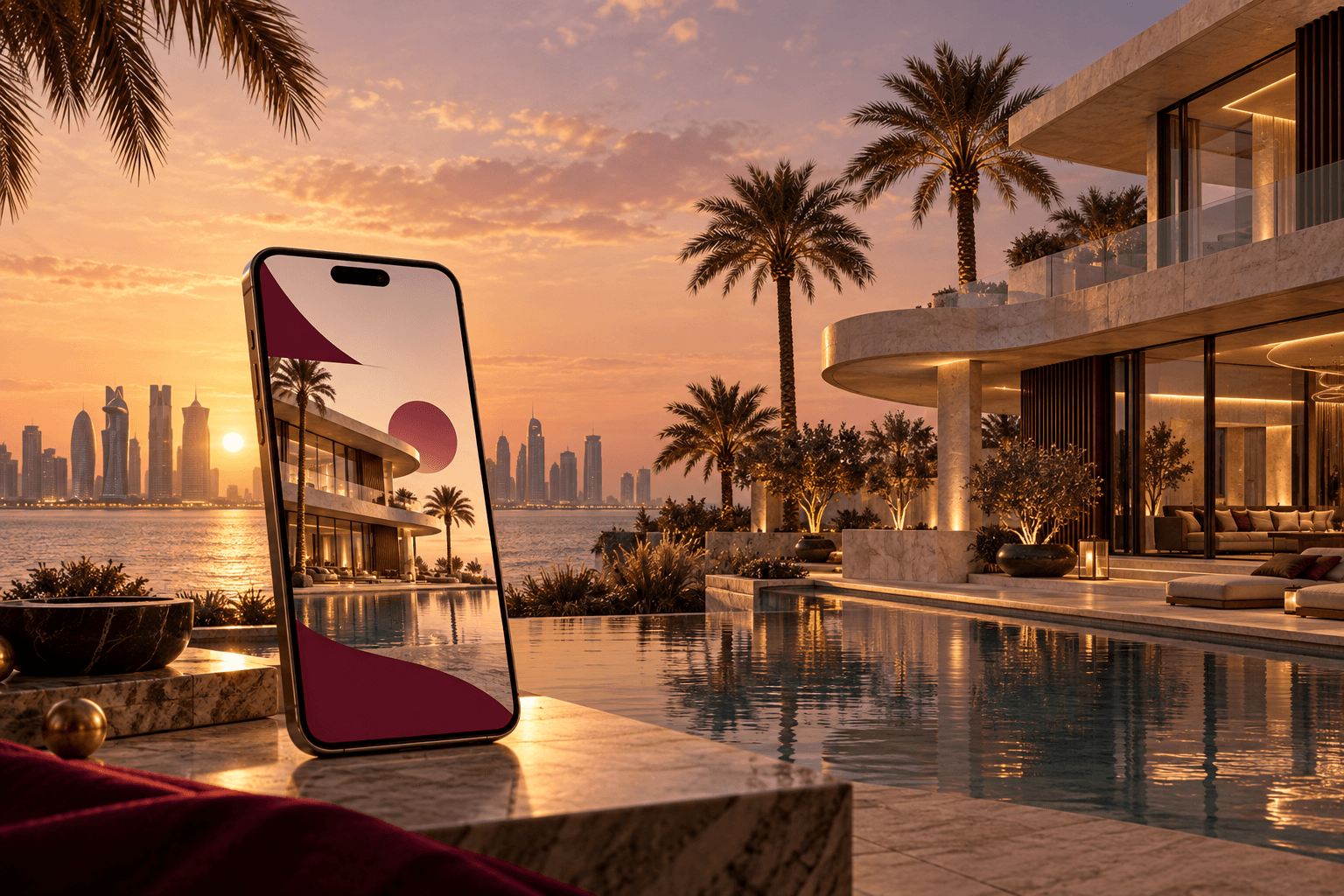 Property campaign — illustrative concept visual