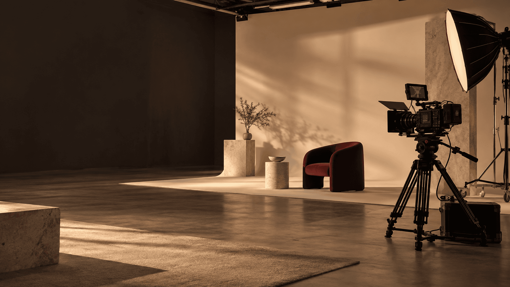 Creative production studio — illustrative concept visual